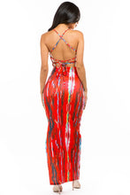 Load image into Gallery viewer, FITTED MAXI DRESS
