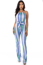 Load image into Gallery viewer, MULTI STRIP JUMPSUIT
