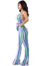 Load image into Gallery viewer, MULTI STRIP JUMPSUIT
