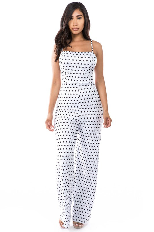 DOTTED JUMPSUIT