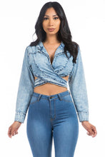 Load image into Gallery viewer, SEXY DENIM JACKET TOP
