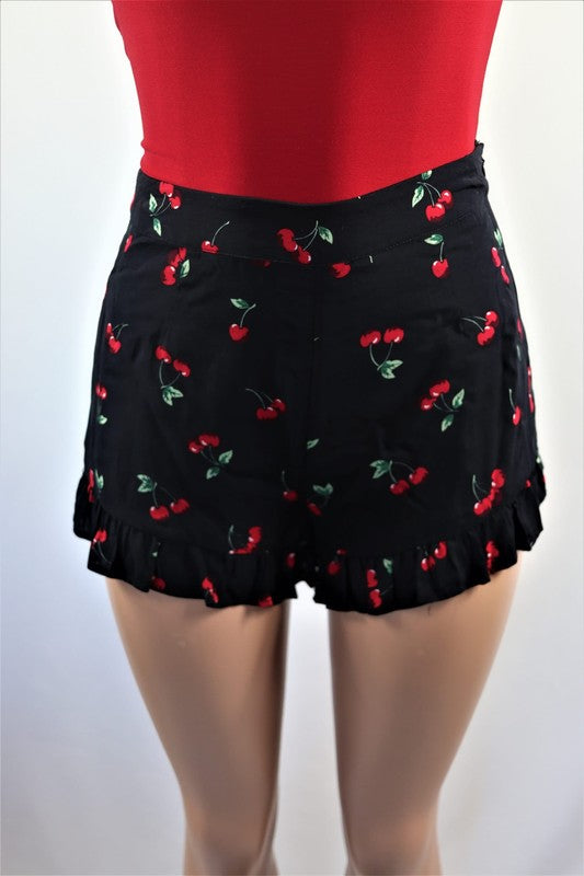 Cherry shorts