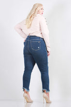 Load image into Gallery viewer, HIGH RISE STRAIGHT JEANS
