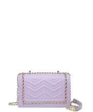 Load image into Gallery viewer, Chevron Chain Crossbody Bag
