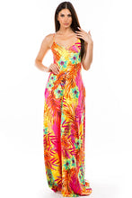 Load image into Gallery viewer, SPAGHETTI STRAPPED MAXI DRESS
