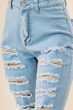 Load image into Gallery viewer, DENIM JEANS MULTI CUT
