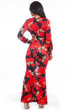 Load image into Gallery viewer, FLORAL BODY-CON DRESS
