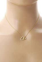 Load image into Gallery viewer, Double Hearts Necklace
