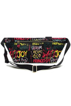 Load image into Gallery viewer, Multi Graffiti Fanny Waist Bag
