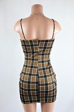 Load image into Gallery viewer, Plaid cargo dress
