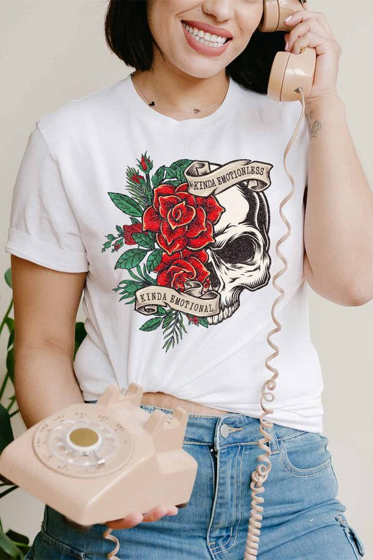 Rose Skull Tee