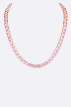 Load image into Gallery viewer, 18 Cubic Zirconia Necklace
