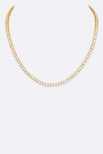 Load image into Gallery viewer, 17 Cubic Zirconia Tennis Necklace
